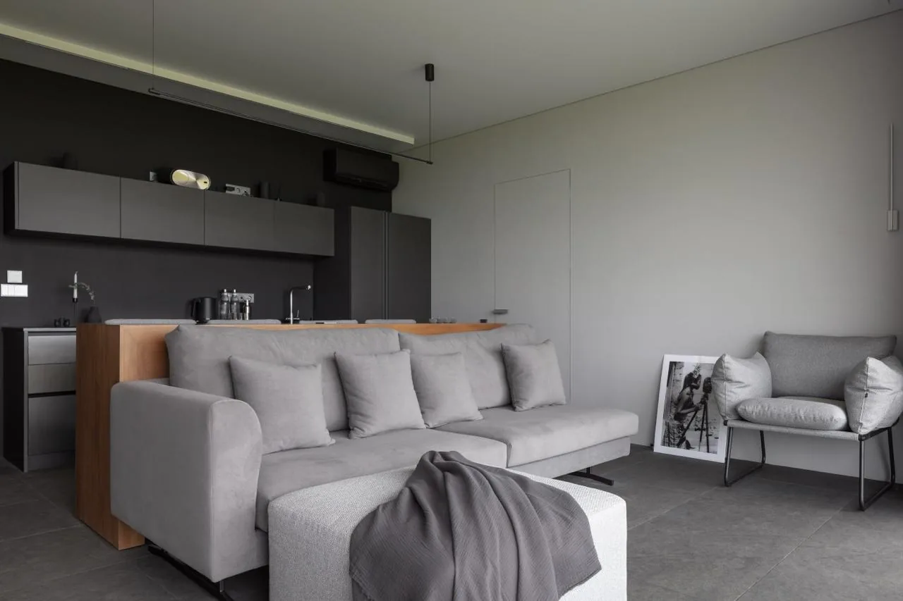 1-спальные апартаменты с террасой в Unit Nuanu Village