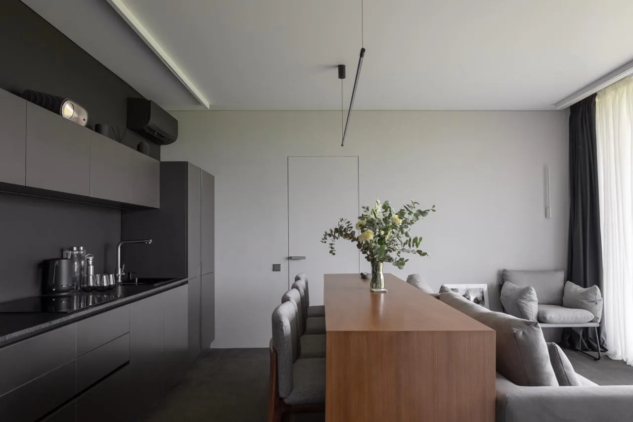 1-спальные апартаменты с террасой в Unit Nuanu Village