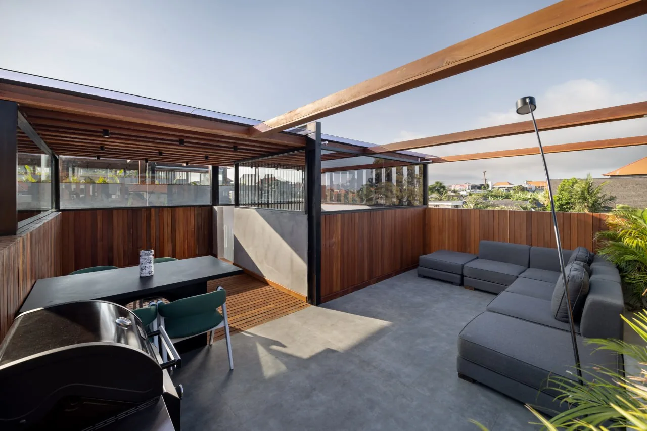 2-спальная вилла с rooftop-террасой в Чангу