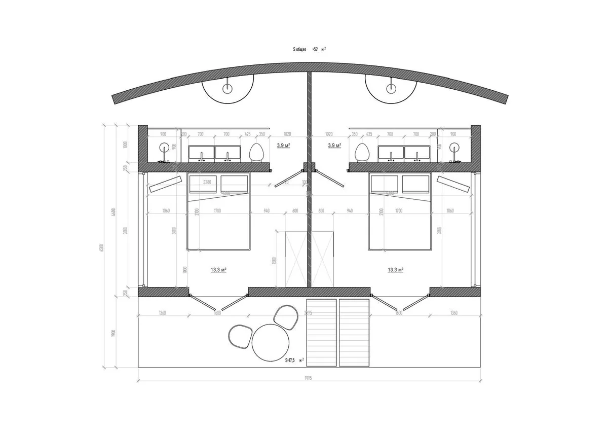 2 Bedroom Villa (улин)