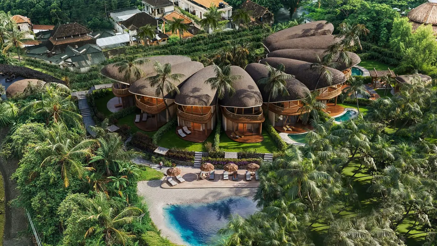 Pistachio Villas aerial